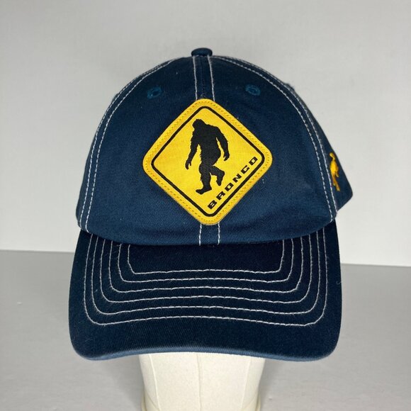 Ford Other - Ford Bronco Hat Men's Blue Bigfoot Sasquatch Patch Adjustable Strapback